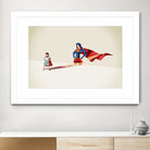 Asian American Heroine by Jason Ratliff on GIANT ART - red digital painting