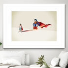 Asian American Heroine by Jason Ratliff on GIANT ART - red digital painting