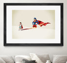 Asian American Heroine by Jason Ratliff on GIANT ART - red digital painting