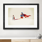 Asian American Heroine by Jason Ratliff on GIANT ART - red digital painting