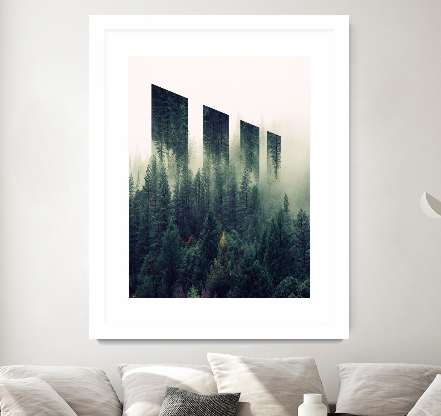 Wall at Forest by dedy rahmanto on GIANT ART - white photo illustration