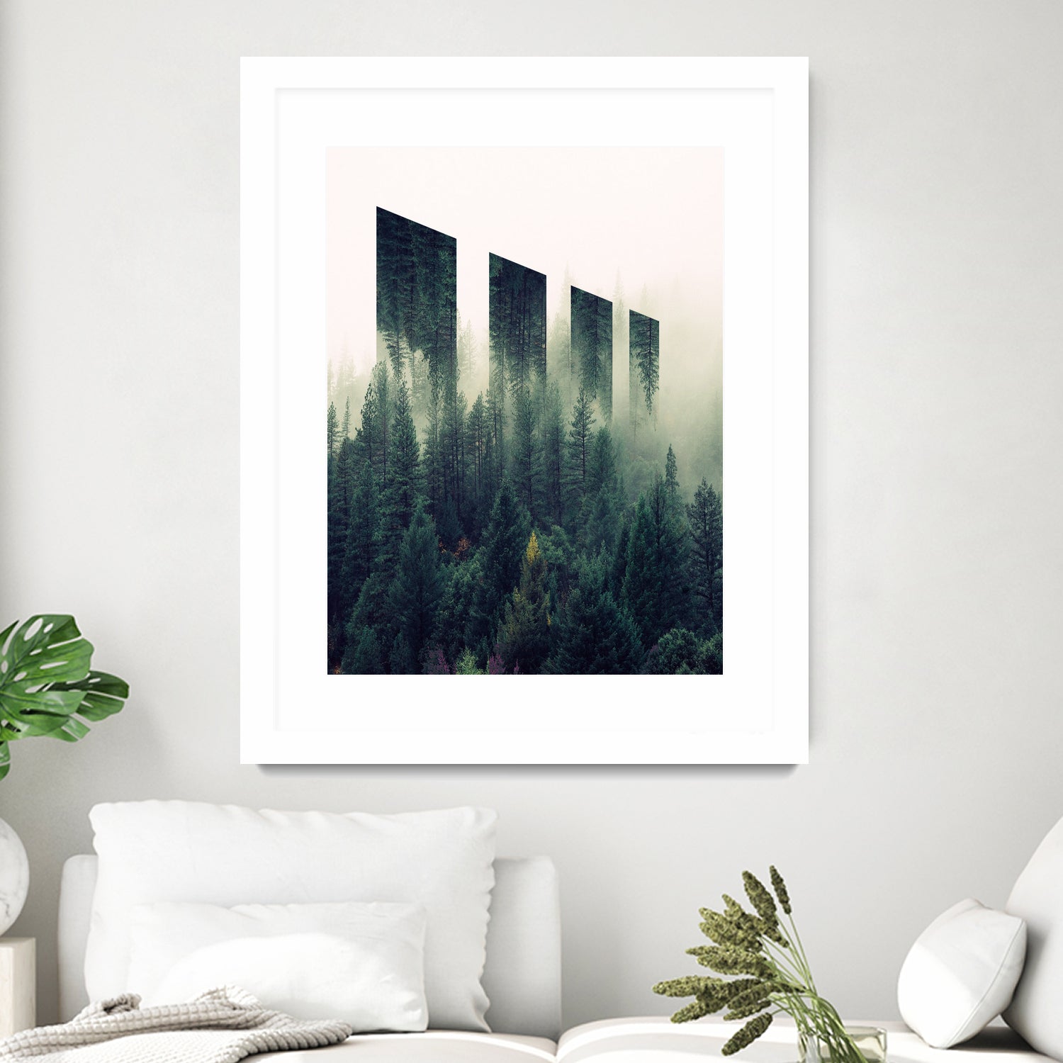 Wall at Forest by dedy rahmanto on GIANT ART - white photo illustration