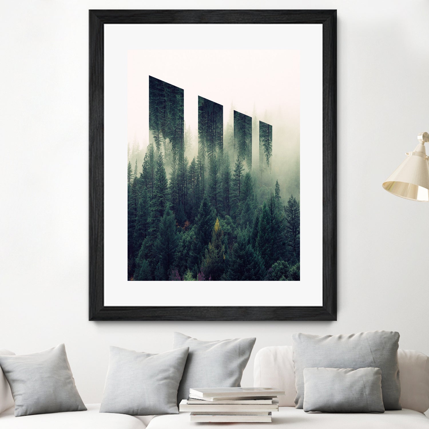 Wall at Forest by dedy rahmanto on GIANT ART - white photo illustration