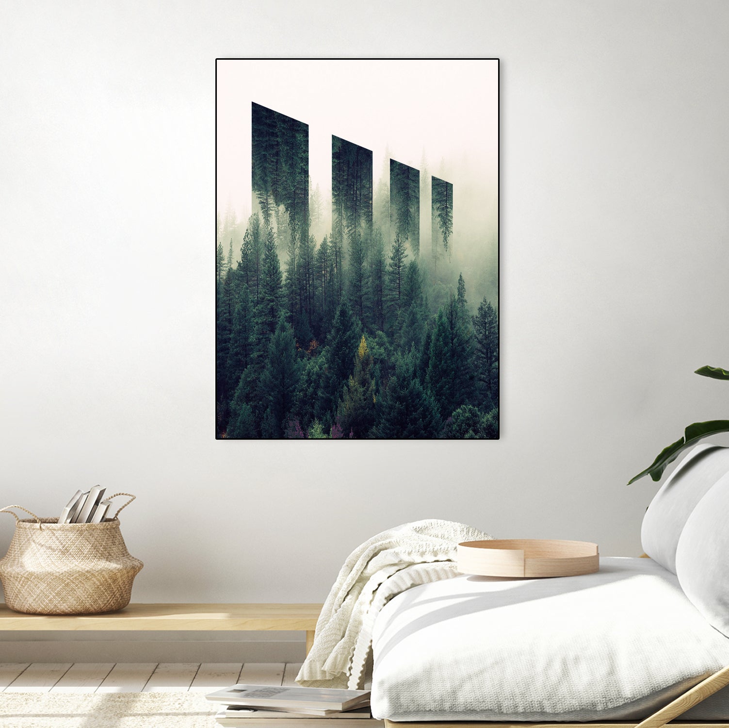 Wall at Forest by dedy rahmanto on GIANT ART - white photo illustration