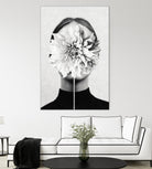 White flower ... by Menelaos Trompoukis on GIANT ART - white digital painting