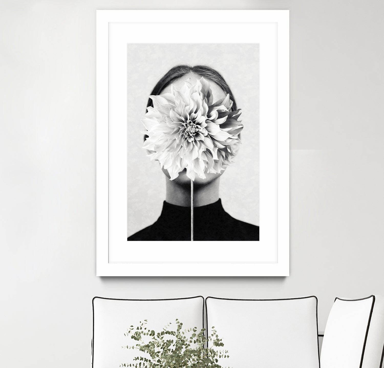 White flower ... by Menelaos Trompoukis on GIANT ART - white digital painting