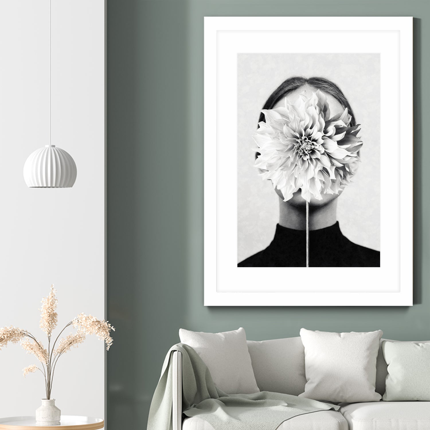 White flower ... by Menelaos Trompoukis on GIANT ART - white digital painting