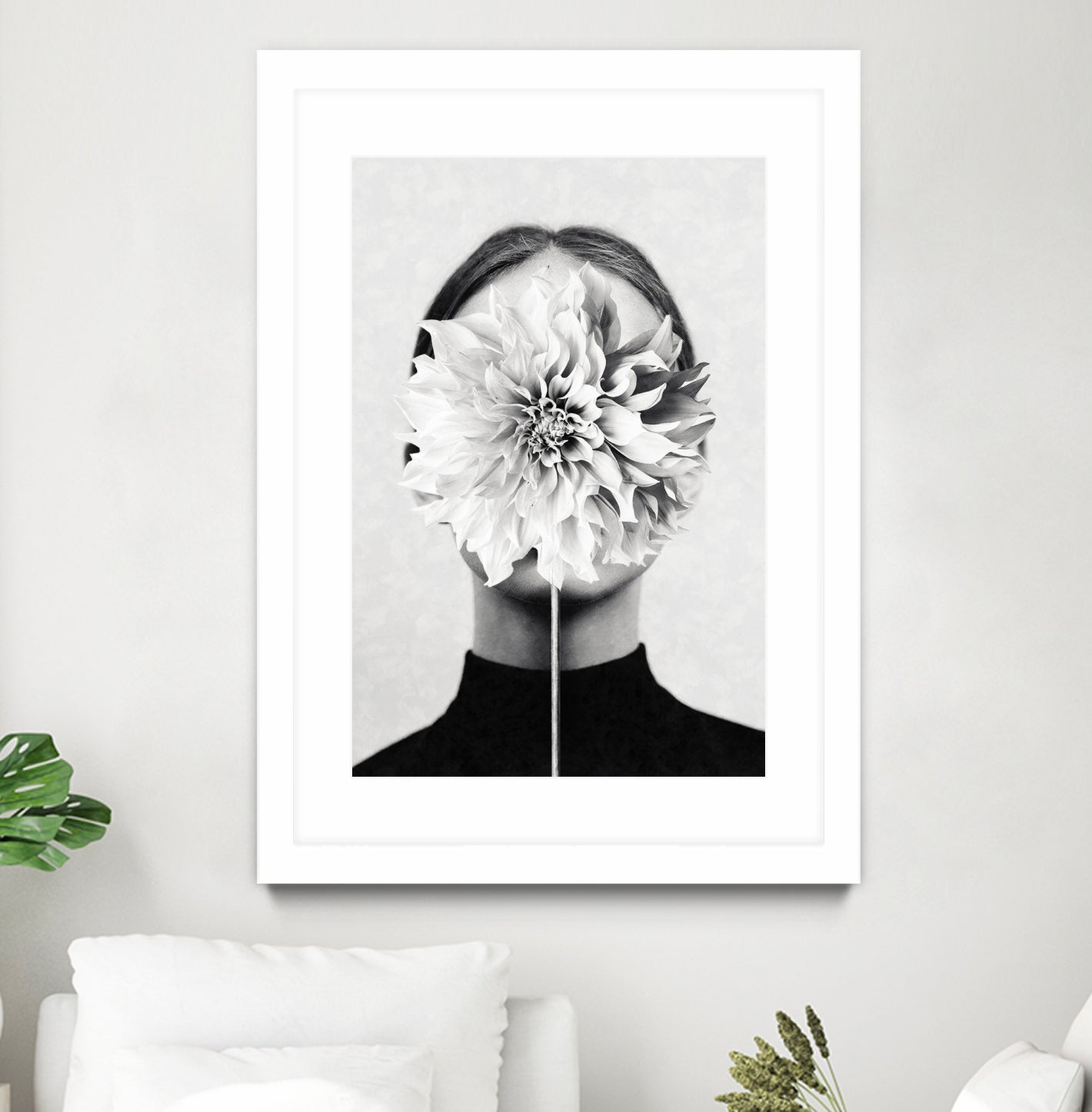 White flower ... by Menelaos Trompoukis on GIANT ART - white digital painting