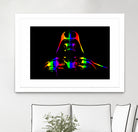 Gay Pride Darth Vader | Pop Art by William Cuccio on GIANT ART - black digital painting