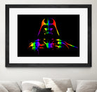 Gay Pride Darth Vader | Pop Art by William Cuccio on GIANT ART - black digital painting