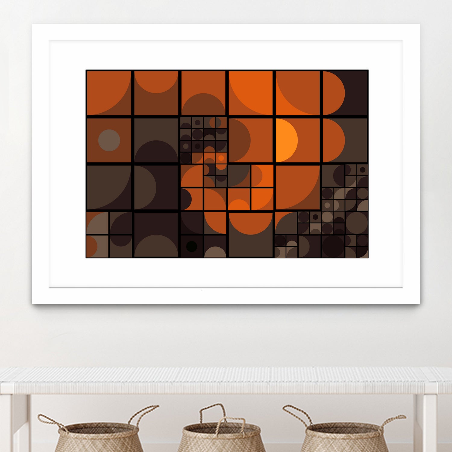 Gargantua by Sean Mullin on GIANT ART - orange digital painting