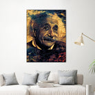 albert einstein by erjas saga on GIANT ART - black character design