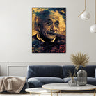 albert einstein by erjas saga on GIANT ART - black character design