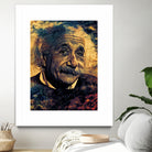 albert einstein by erjas saga on GIANT ART - black character design