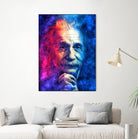 albert einstein by erjas saga on GIANT ART - black character design