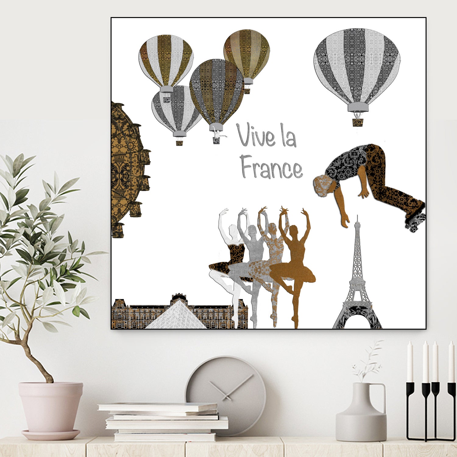 Vive la France T-shirt by Diego Taborda on GIANT ART - white digital drawing