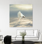 Free Falling Dream by Richard Davis on GIANT ART - yellow digital painting