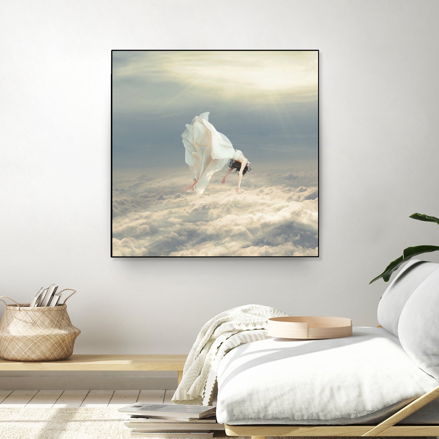 Free Falling Dream by Richard Davis on GIANT ART - yellow digital painting