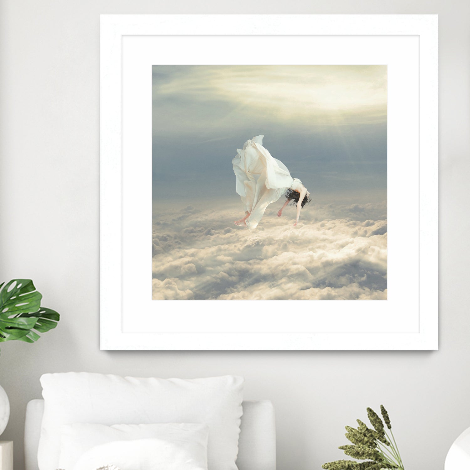 Free Falling Dream by Richard Davis on GIANT ART - yellow digital painting