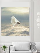 Free Falling Dream by Richard Davis on GIANT ART - yellow digital painting