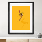 Frequent Fliers / Kobe by Jason Ratliff on GIANT ART - yellow digital painting