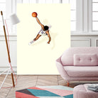 Frequent Fliers / Dr. J by Jason Ratliff on GIANT ART - white digital painting