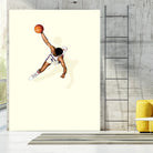 Frequent Fliers / Dr. J by Jason Ratliff on GIANT ART - white digital painting