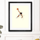 Frequent Fliers / Dr. J by Jason Ratliff on GIANT ART - white digital painting