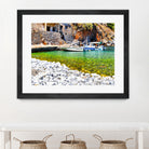 alypa beach mani greece by Haris Kavalla on GIANT ART - green photo illustration