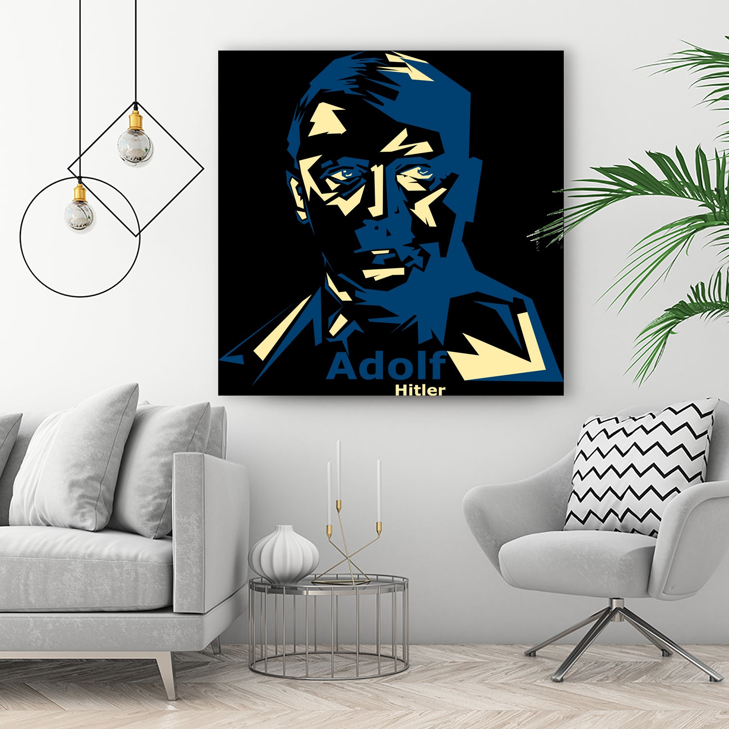 HITLER by Alfin Studio on GIANT ART - white photo illustration