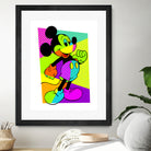 Mickey Mouse | Pop Art by William Cuccio on GIANT ART - green digital painting