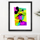 Mickey Mouse | Pop Art by William Cuccio on GIANT ART - green digital painting