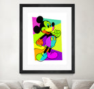 Mickey Mouse | Pop Art by William Cuccio on GIANT ART - green digital painting