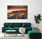 The Chase by Randy Turnbow on GIANT ART - orange photo manipulation