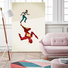 Scarlet Speedster by Jason Ratliff on GIANT ART - red digital painting