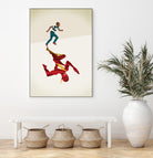 Scarlet Speedster by Jason Ratliff on GIANT ART - red digital painting