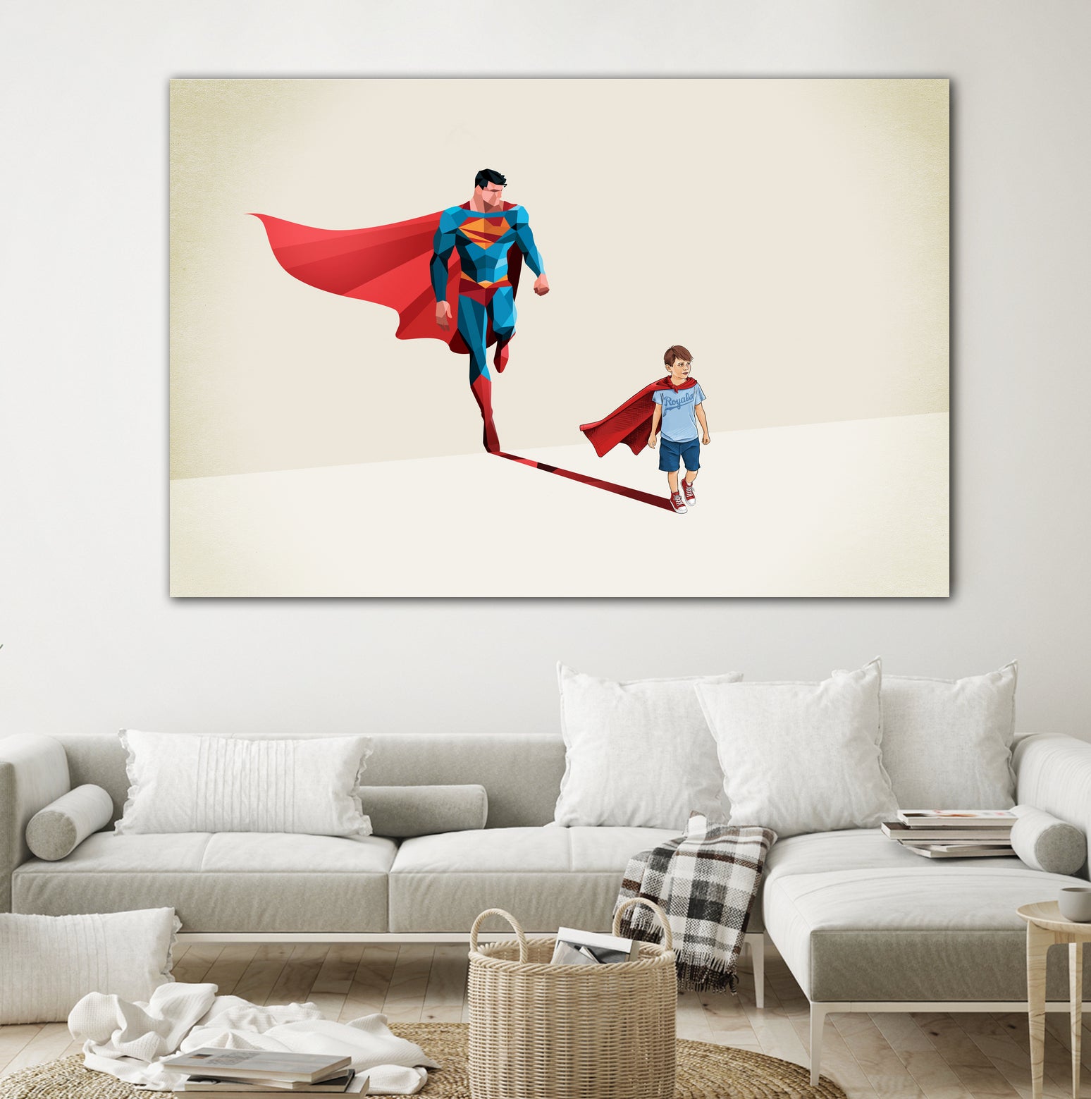 Boy of Tomorrow by Jason Ratliff on GIANT ART - red digital painting