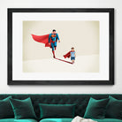 Boy of Tomorrow by Jason Ratliff on GIANT ART - red digital painting