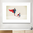 Boy of Tomorrow by Jason Ratliff on GIANT ART - red digital painting