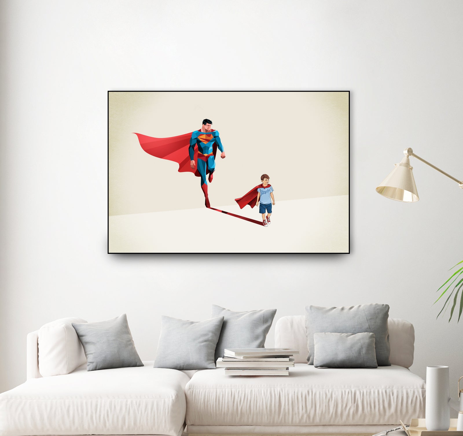 Boy of Tomorrow by Jason Ratliff on GIANT ART - red digital painting