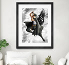 Yami dark mage captain by MCAshe 24 on GIANT ART - gray digital painting