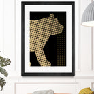 golden bear by Magdolna Novak on GIANT ART - brown digital drawing