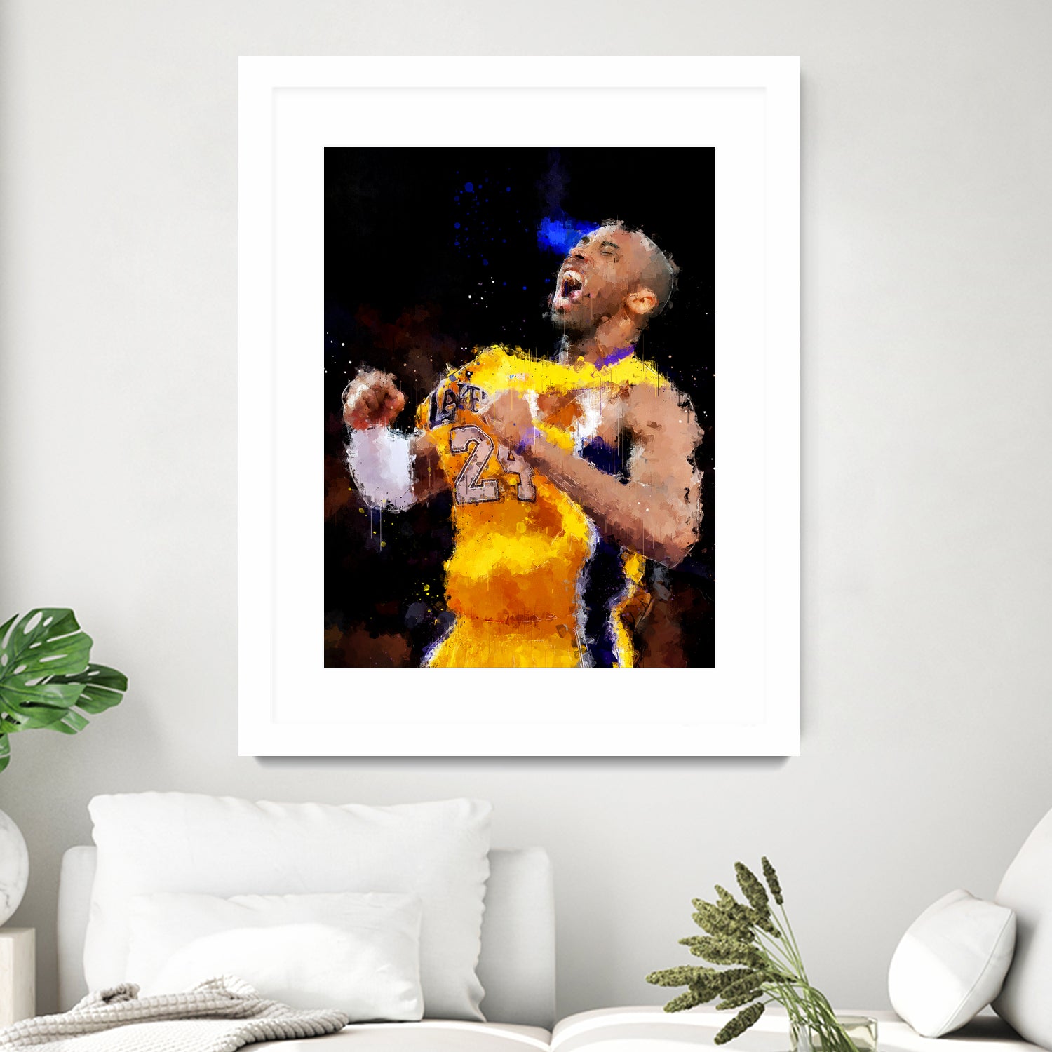 MAMBA HUSTLE PLAYS by Eysmael Quisora on GIANT ART - black digital painting