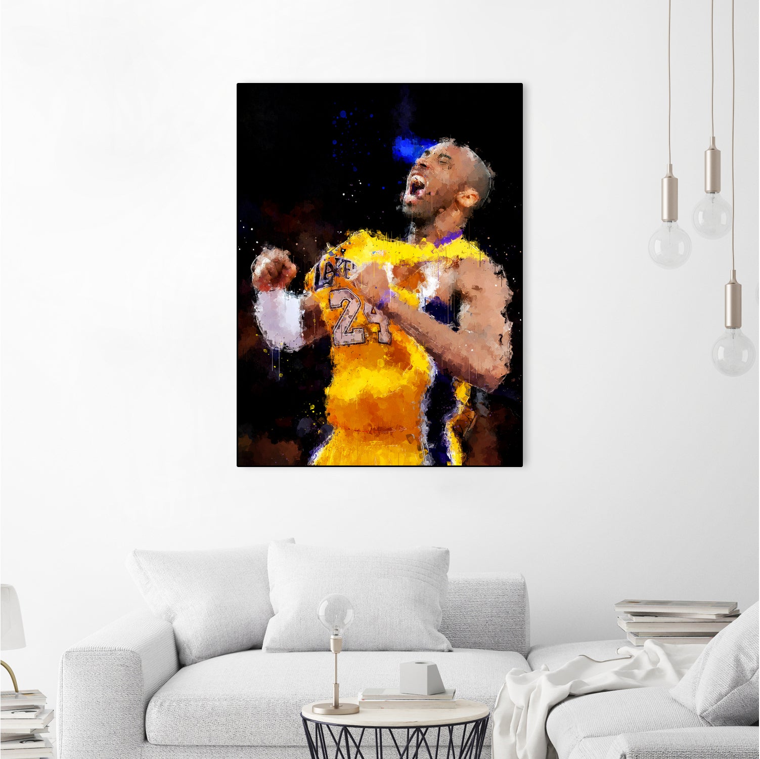 MAMBA HUSTLE PLAYS by Eysmael Quisora on GIANT ART - black digital painting