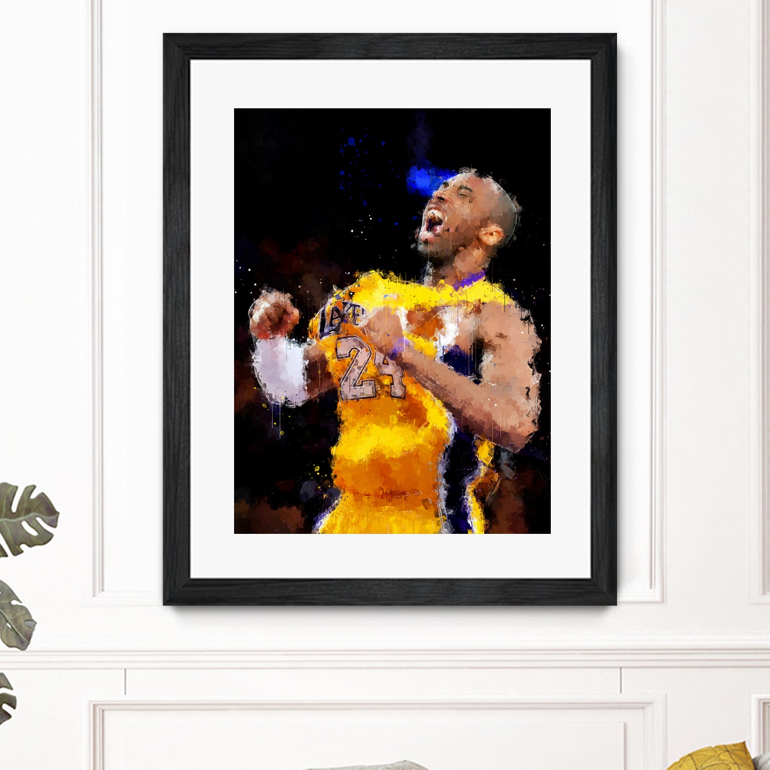 MAMBA HUSTLE PLAYS by Eysmael Quisora on GIANT ART - black digital painting