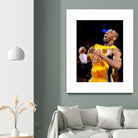 MAMBA HUSTLE PLAYS by Eysmael Quisora on GIANT ART - black digital painting