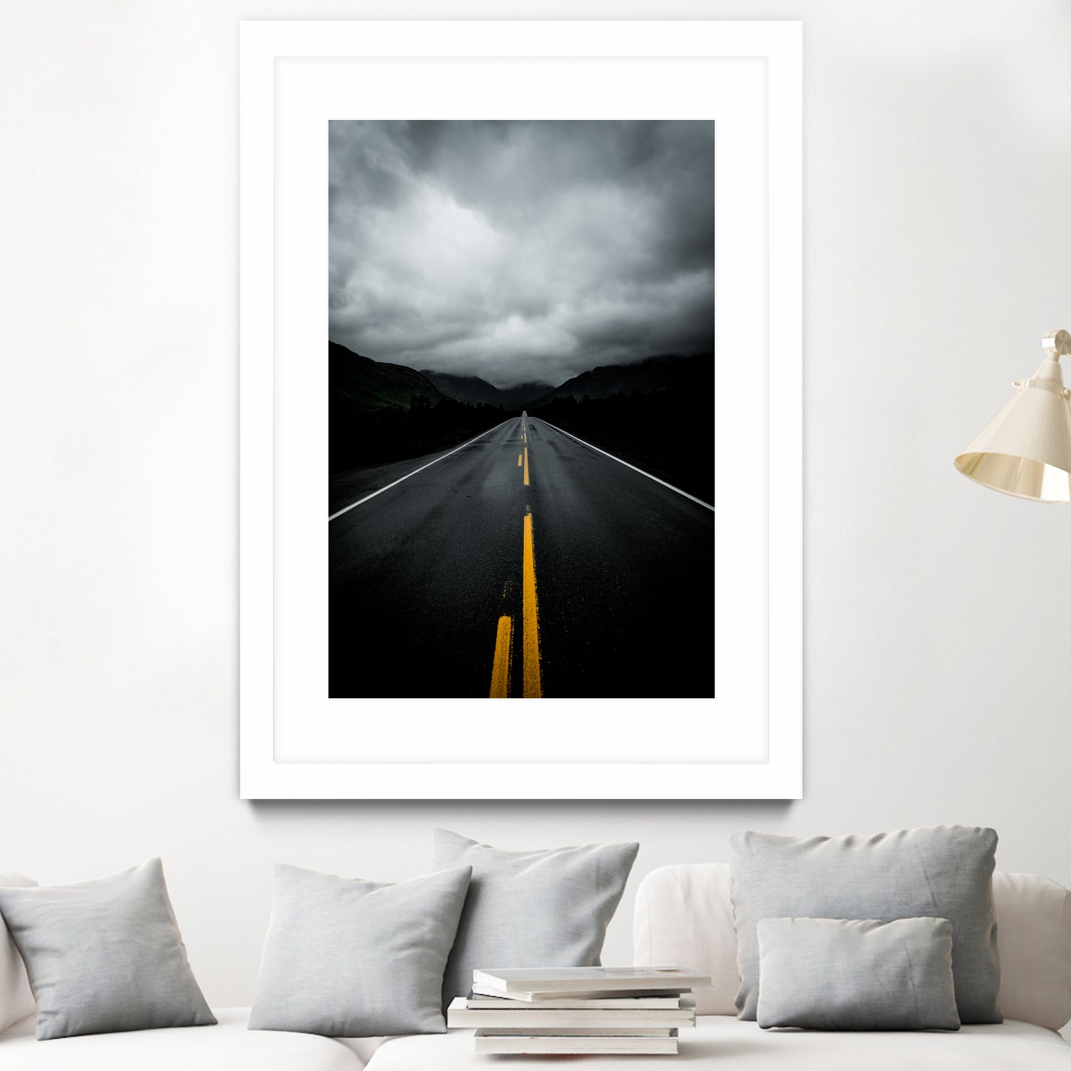 Open Road by Nicklas Gustafsson on GIANT ART - black photo manipulation