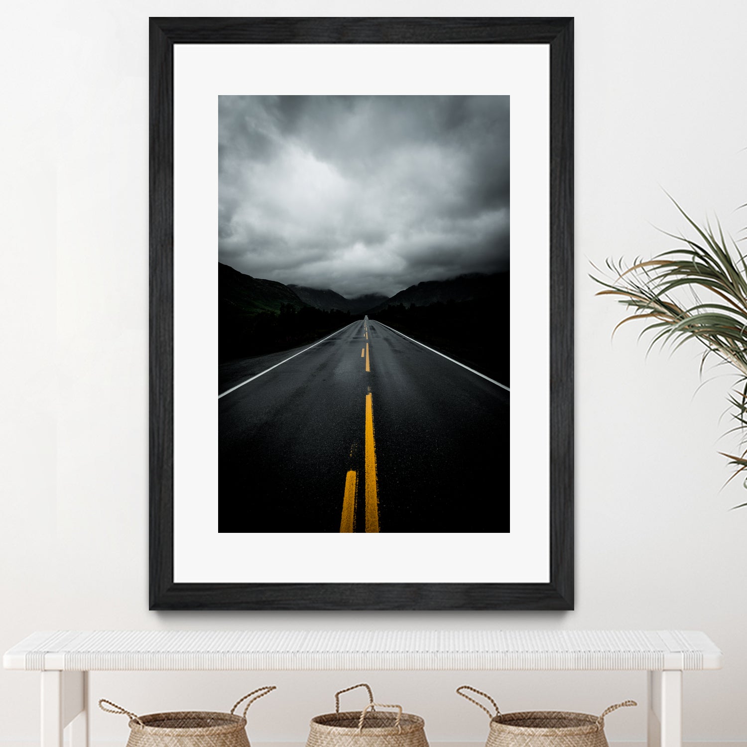 Open Road by Nicklas Gustafsson on GIANT ART - black photo manipulation