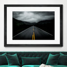 Open Road Landscape by Nicklas Gustafsson on GIANT ART - black photo manipulation