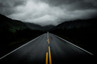 Open Road Landscape by Nicklas Gustafsson on GIANT ART - black photo manipulation